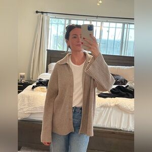 Reformation fantino cashmere sweater, S